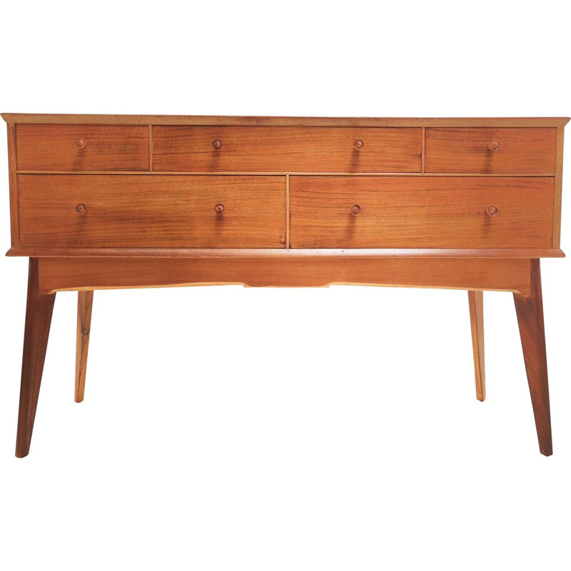 Vintage Walnut Sideboard Alfred Cox for Heals British 