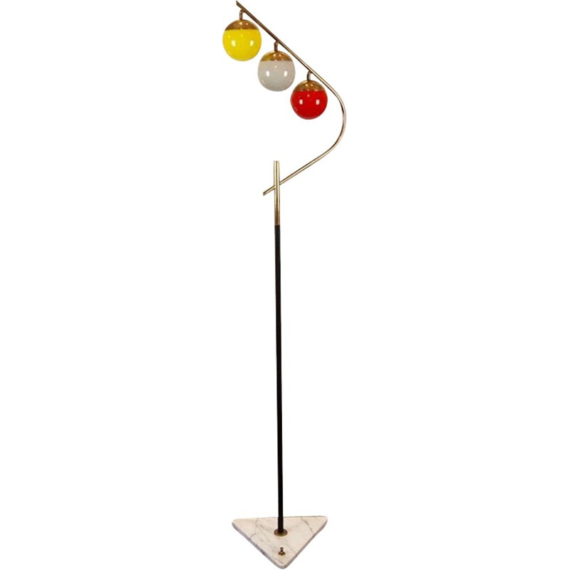 Vintage floor lamp in Stilnovo 1950