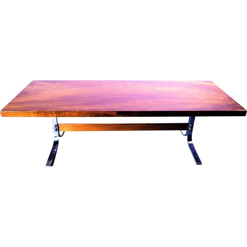 Vintage Solid Teak Top Coffeetable