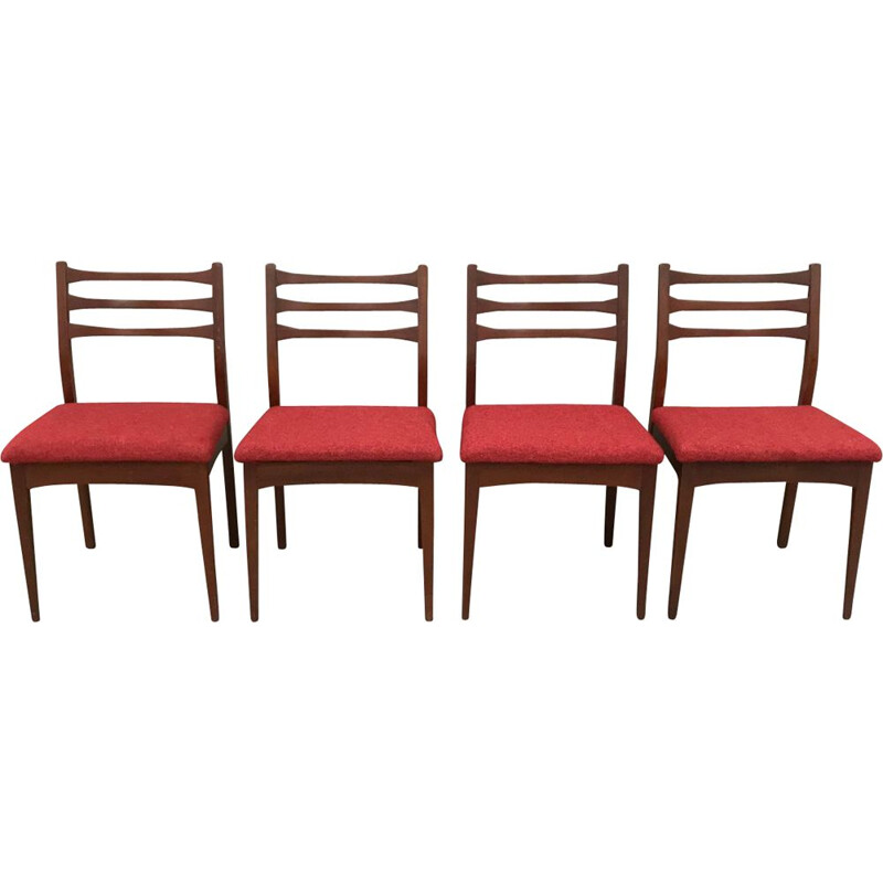 Set of 4 vintage chairs G Plan