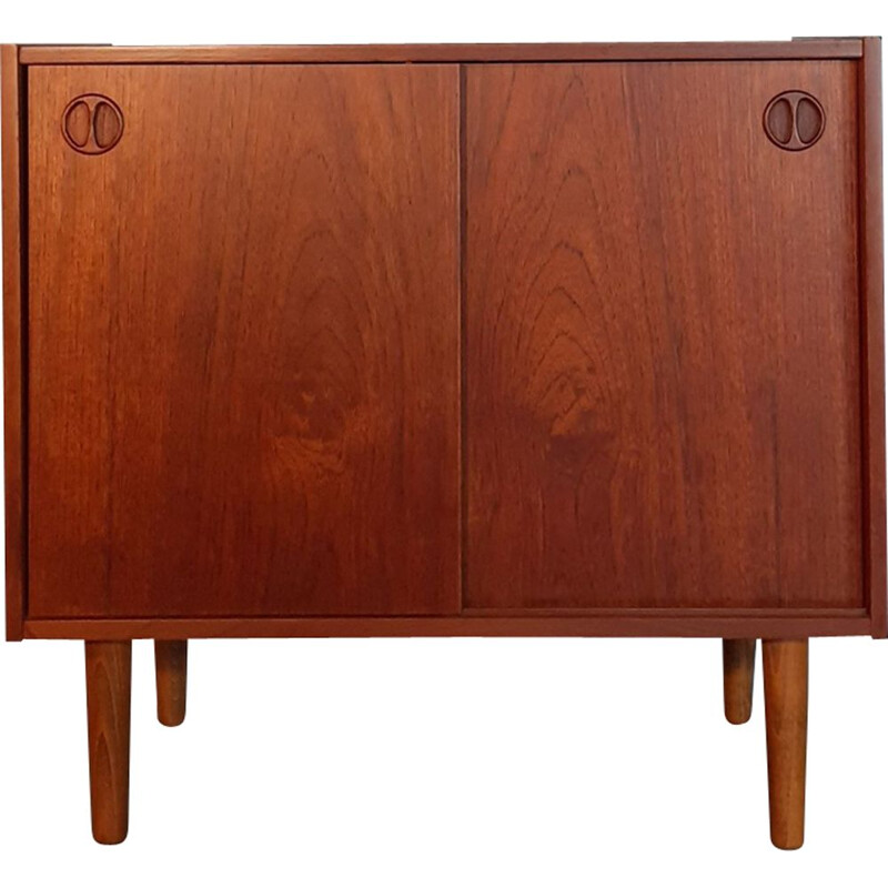 Vintage teak highboard Danish 1960