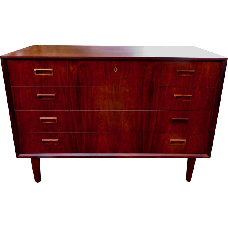 Vintage rosewood chest of drawers Denmark 1960