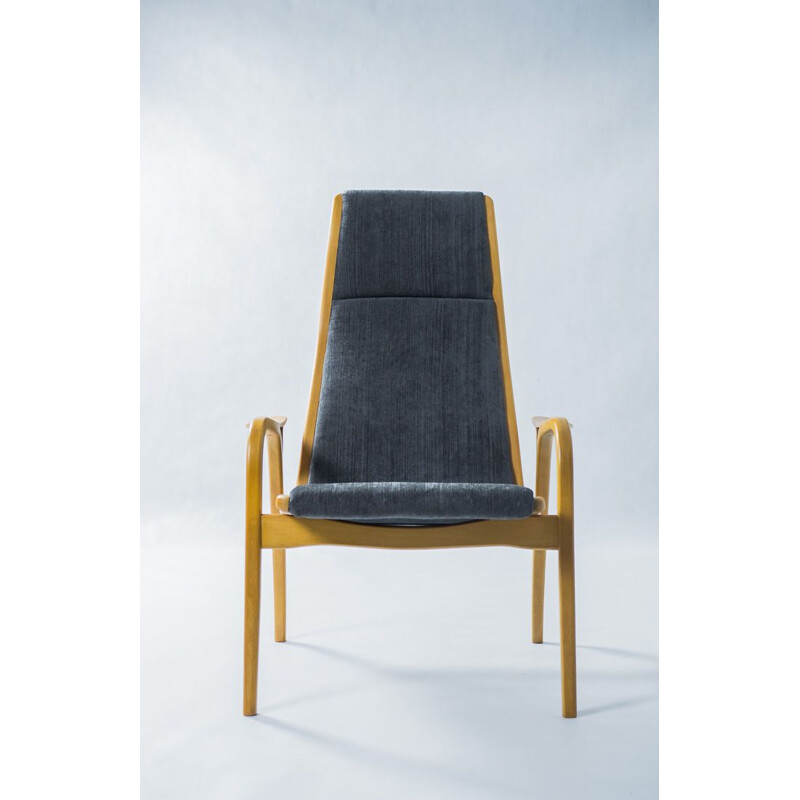 Vintage Lamino armchair by Yngve Ekström, Swedish Mid-Century 1950s