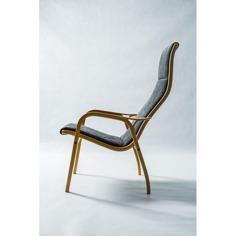 Vintage Lamino armchair by Yngve Ekström, Swedish Mid-Century 1950s