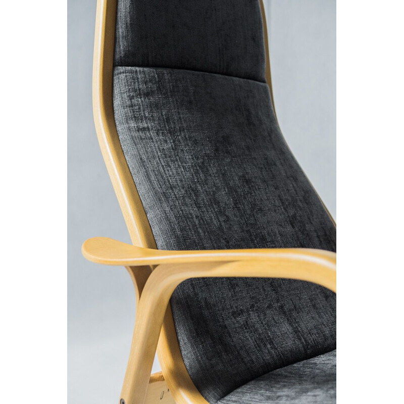 Fauteuil vintage Lamino par Yngve Ekström, Mid-Century Suédois 1950