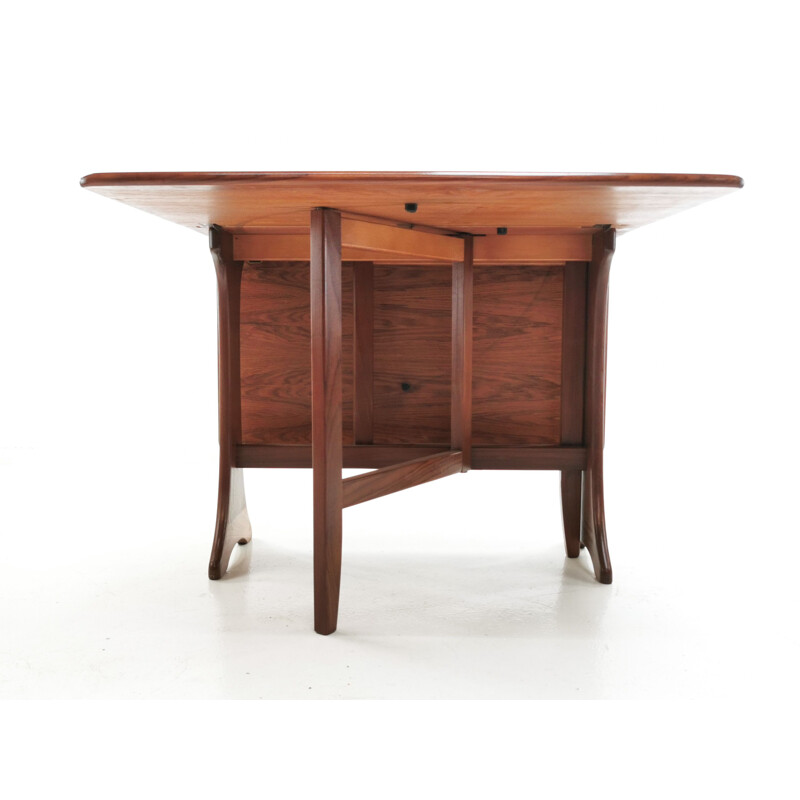 Mid Century G Plan Teak Dining Table with extenders