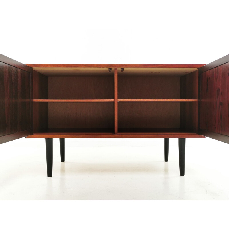 Mid Century Rosewood Vintage Sideboard, Sejling Skabe Danish 1970s 