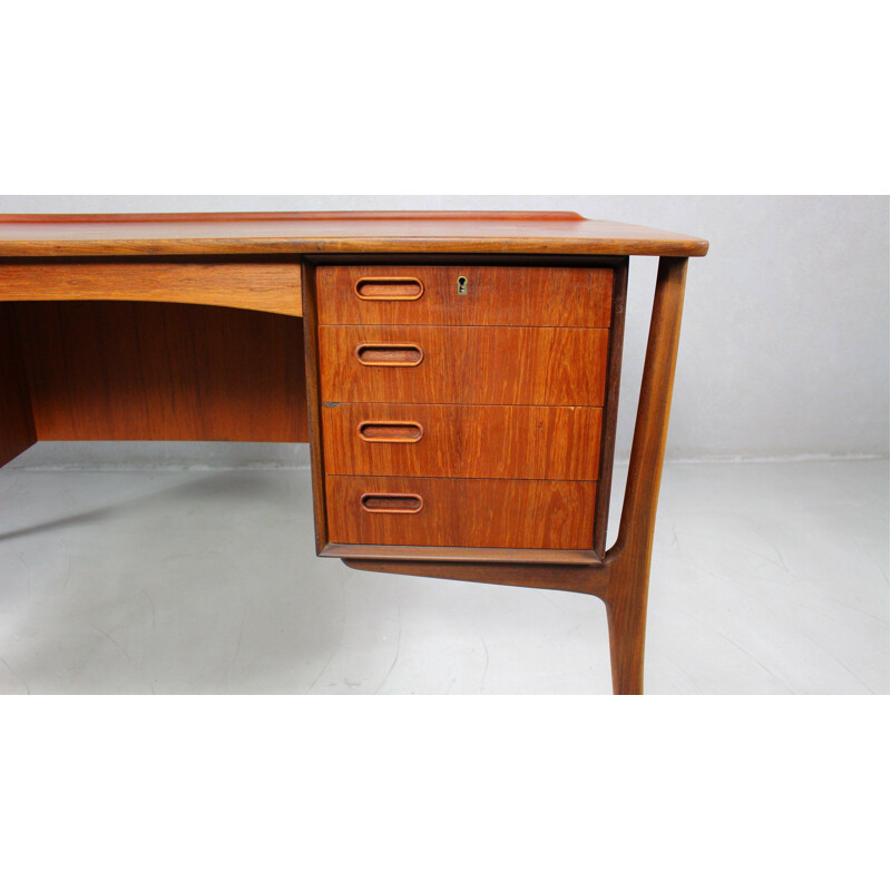 Vintage Svend Åge Madsen Executive Desk for H.P. Hansen