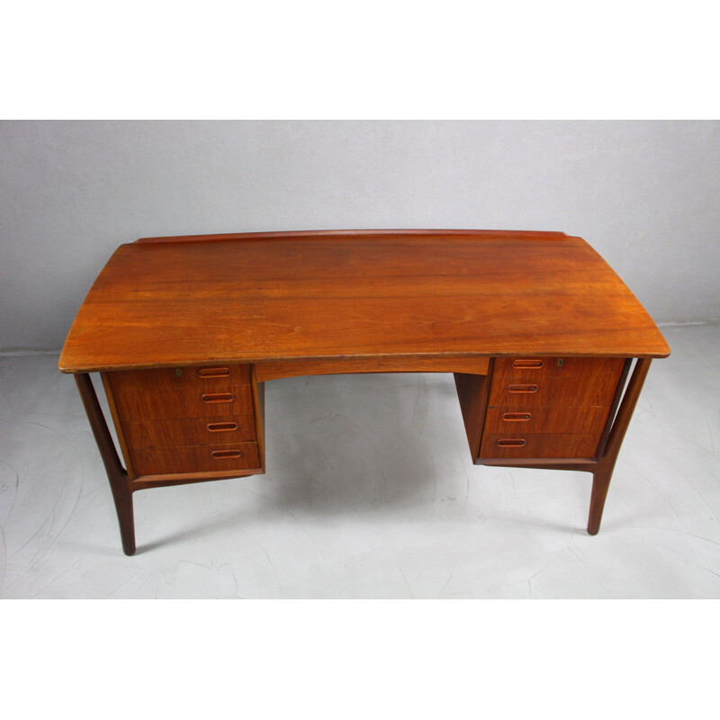 Vintage Svend Åge Madsen Executive Desk for H.P. Hansen