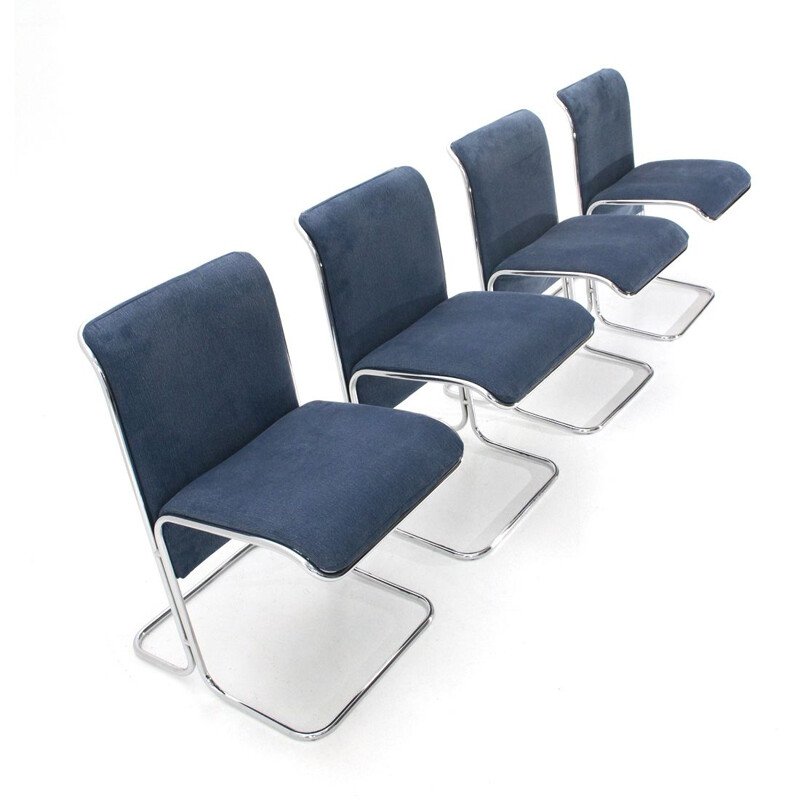 4 vintage "Calla" chairs by Roberto Ari Colombo for Arflex, 1970s