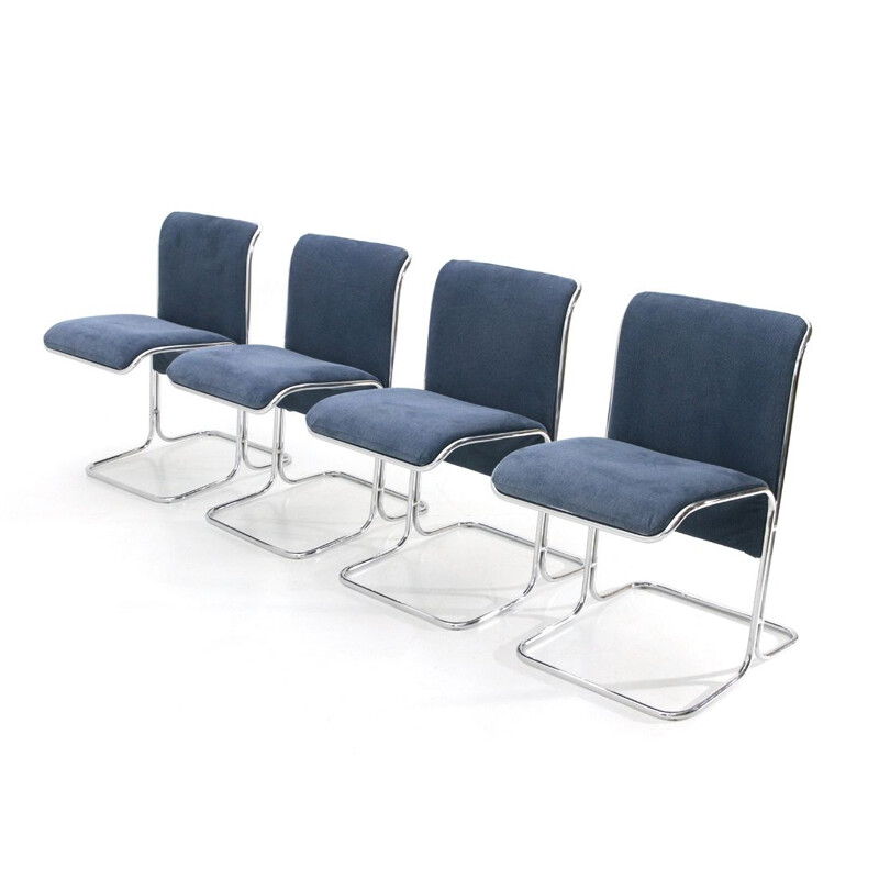 4 vintage "Calla" chairs by Roberto Ari Colombo for Arflex, 1970s