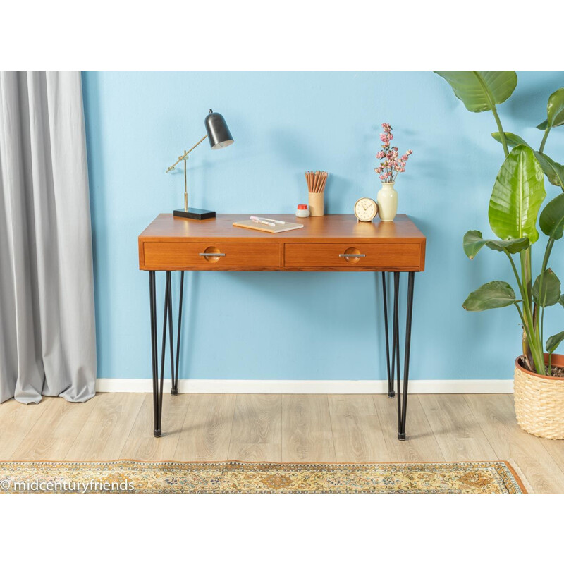 Vintage teak desk 1960s