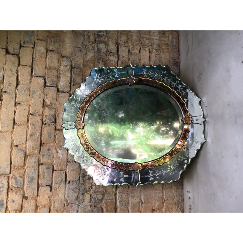 Vintage Venetian mirror