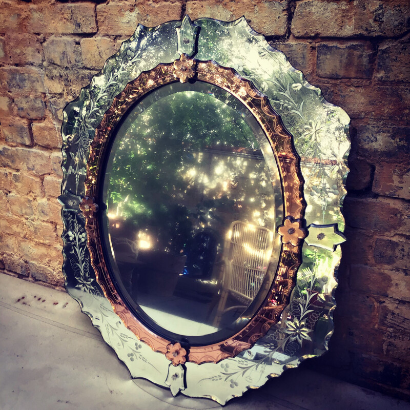 Vintage Venetian mirror