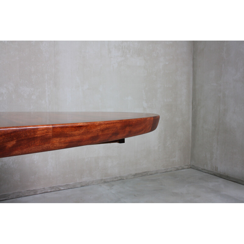 Vintage Oval Rosewood Dining Table from Skovby, Danish 1960s