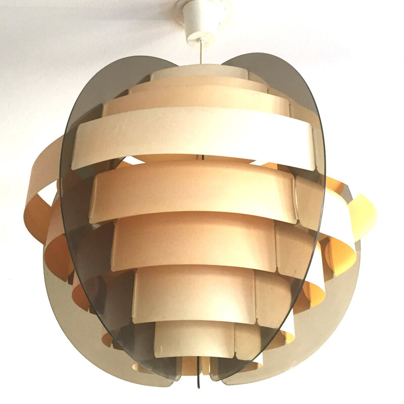 hanging lamp vintage Danish - 1970s