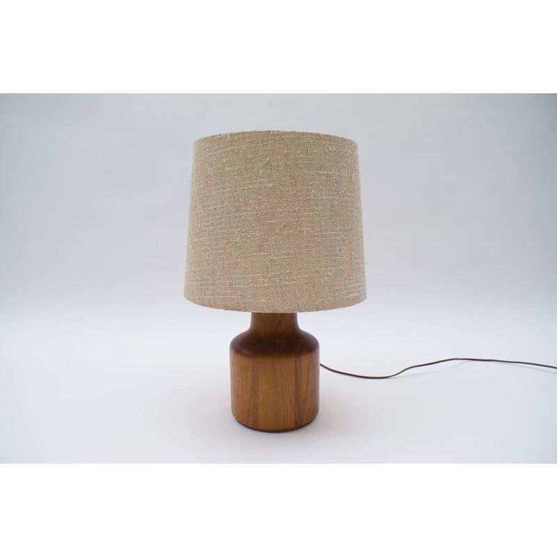 Vintage Teak Table Lamp, Danish 1960s