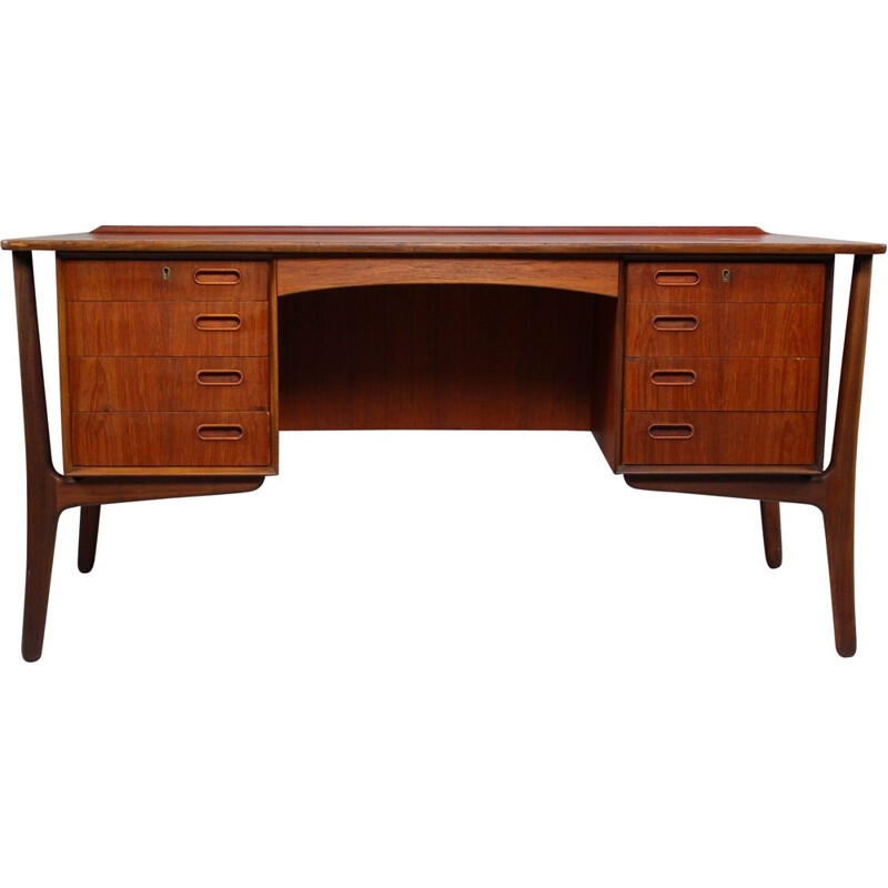 Vintage Svend Åge Madsen Executive Desk for H.P. Hansen