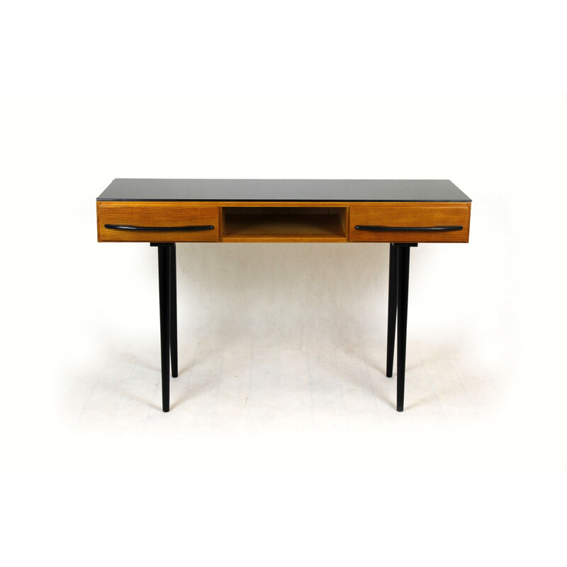 Mid-Century Desk or Console Table by Mojmír Požár for UP Bučovice, 1960s