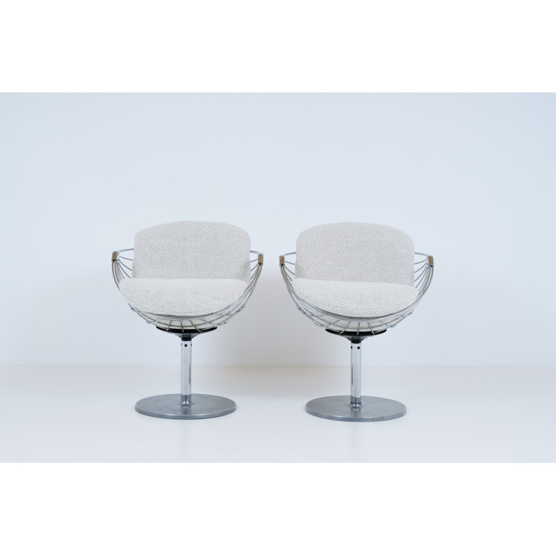 Pair of Atomic vintage chairs by Rudi Verelst 