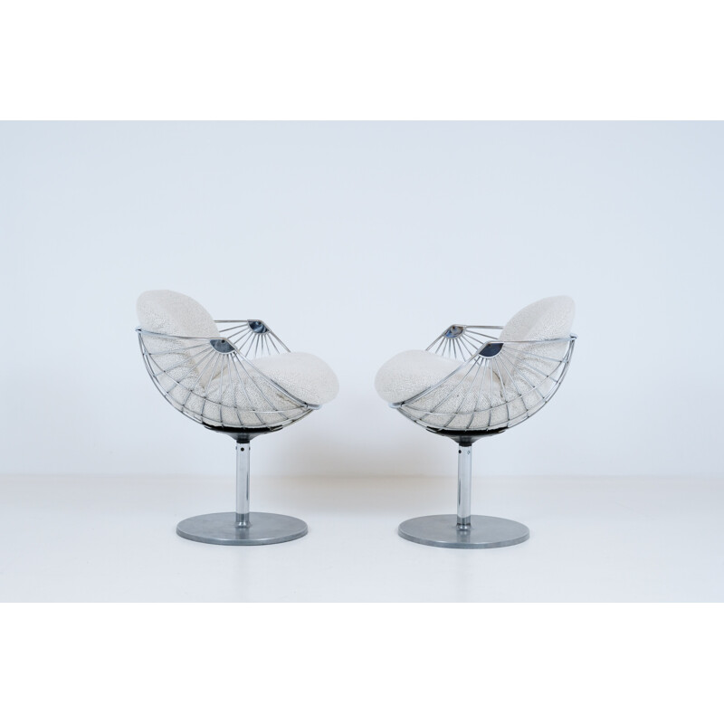 Paar Vintage Atomic Stühle von Rudi Verelst