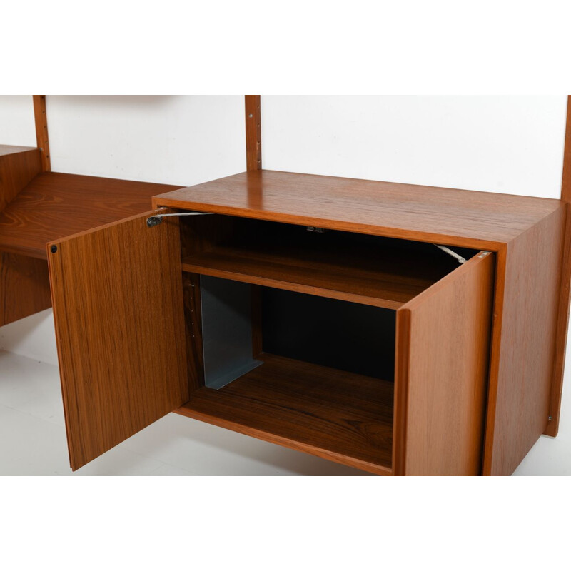 Vintage System in Teak Poul Cadovius Royal Cado Denmark 1960s