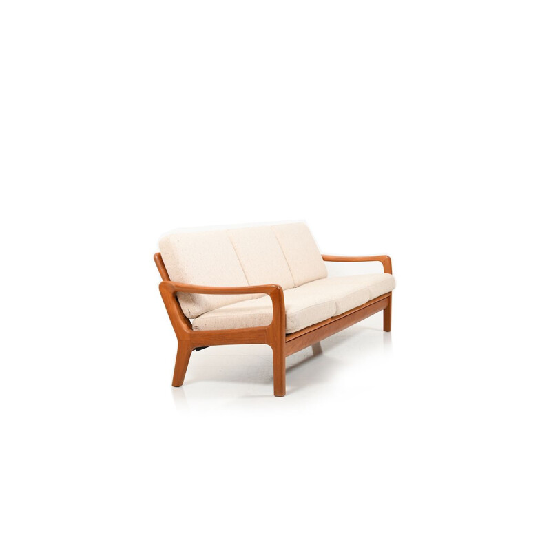 Vintage Teak 3-Seater Loungesofa  Daybed by Jens-Juul Christensen Danish 1970