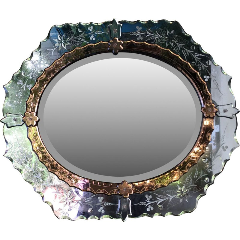 Vintage Venetian mirror