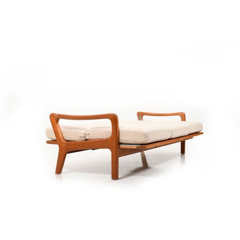 Vintage Teak 3-Seater Loungesofa  Daybed by Jens-Juul Christensen Danish 1970