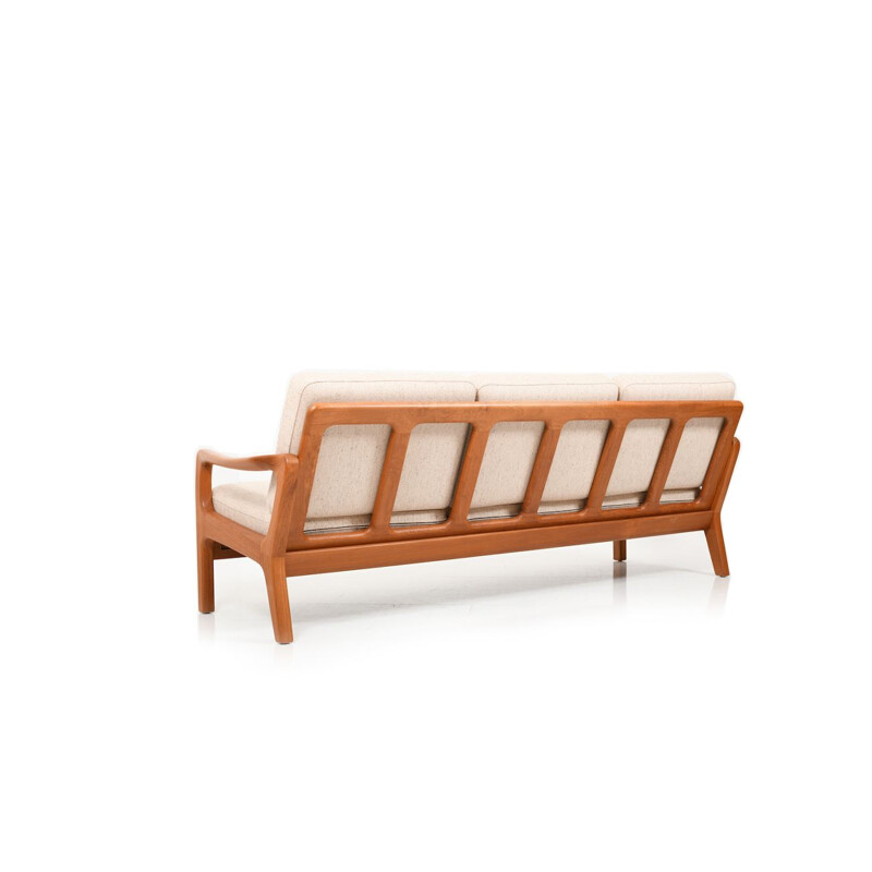 Vintage Teak 3-Seater Loungesofa  Daybed by Jens-Juul Christensen Danish 1970