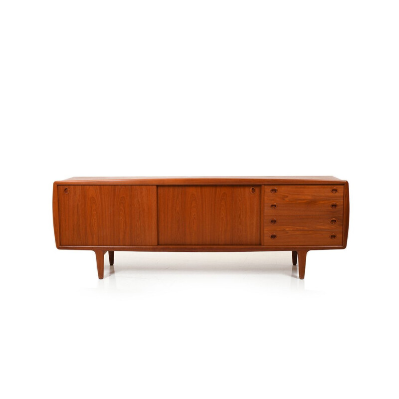 Mid Century Teak Sideboard by H.P. Hansen Danish 1960