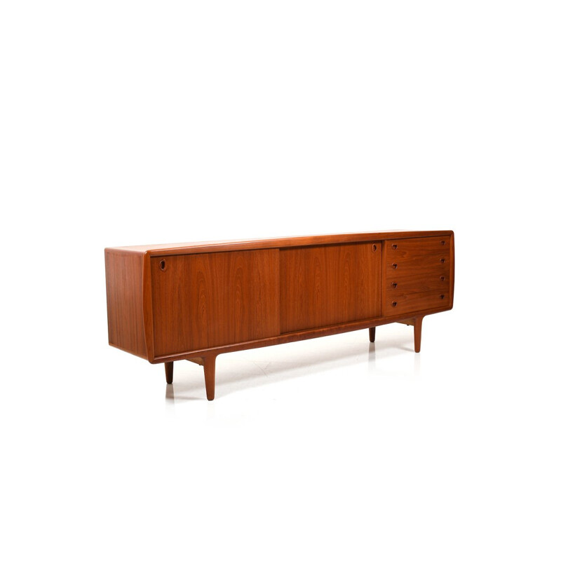 Mid Century Teak Sideboard by H.P. Hansen Danish 1960