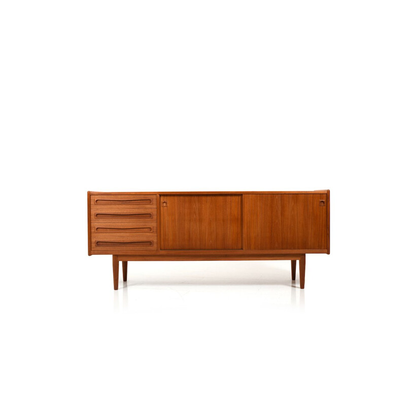 Vintage Teak Sideboard by Johannes Andersen Danish 1960s