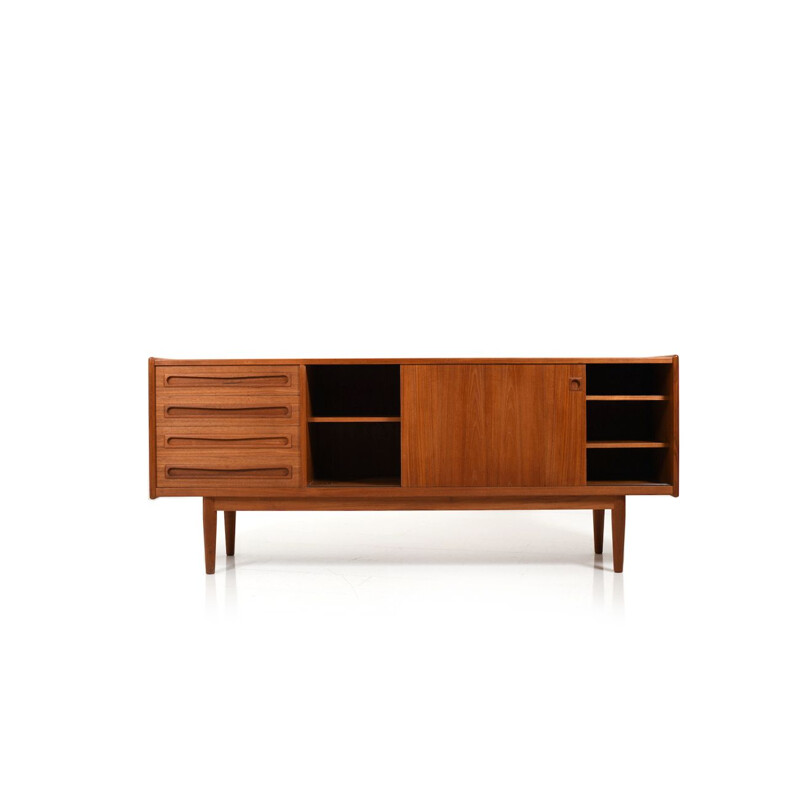 Vintage Teak Sideboard by Johannes Andersen Danish 1960s