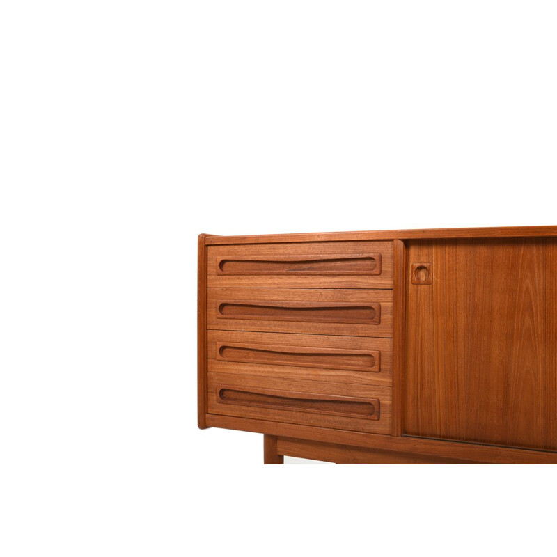 Vintage Teak Sideboard by Johannes Andersen Danish 1960s