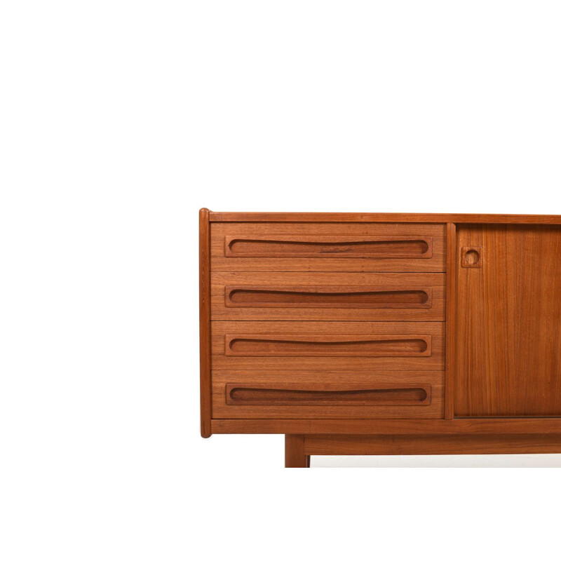 Vintage Teak Sideboard by Johannes Andersen Danish 1960s