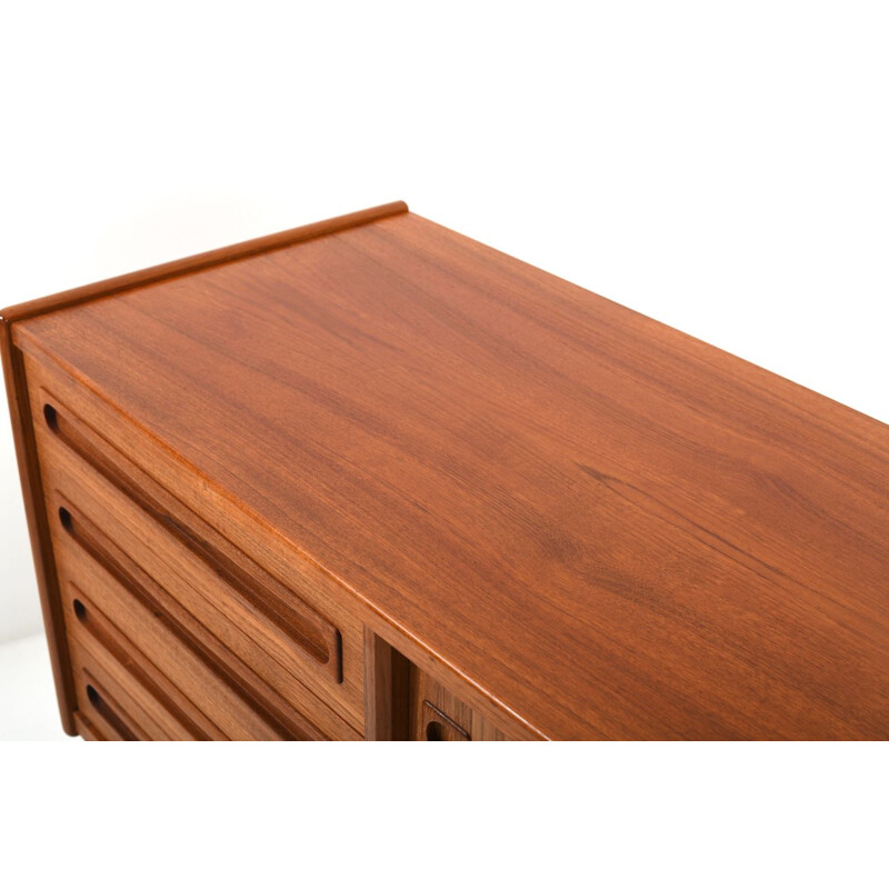 Vintage Teak Sideboard by Johannes Andersen Danish 1960s