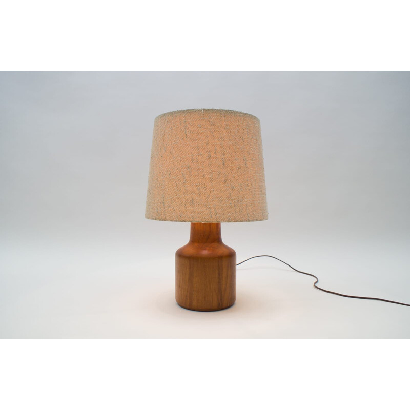 Vintage Teak Table Lamp, Danish 1960s