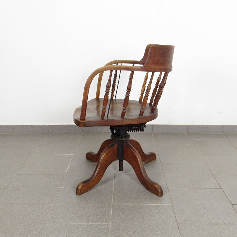 Rocking chair vintage Tchécoslovaquie 1920