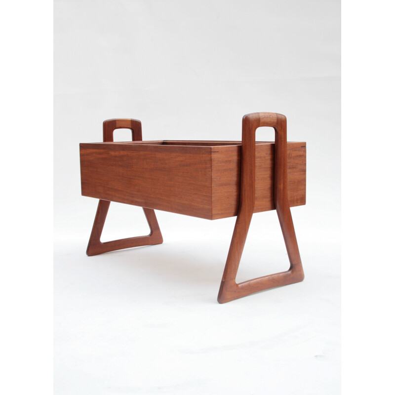 Vintage teak planter or planter, Scandinavian 1960