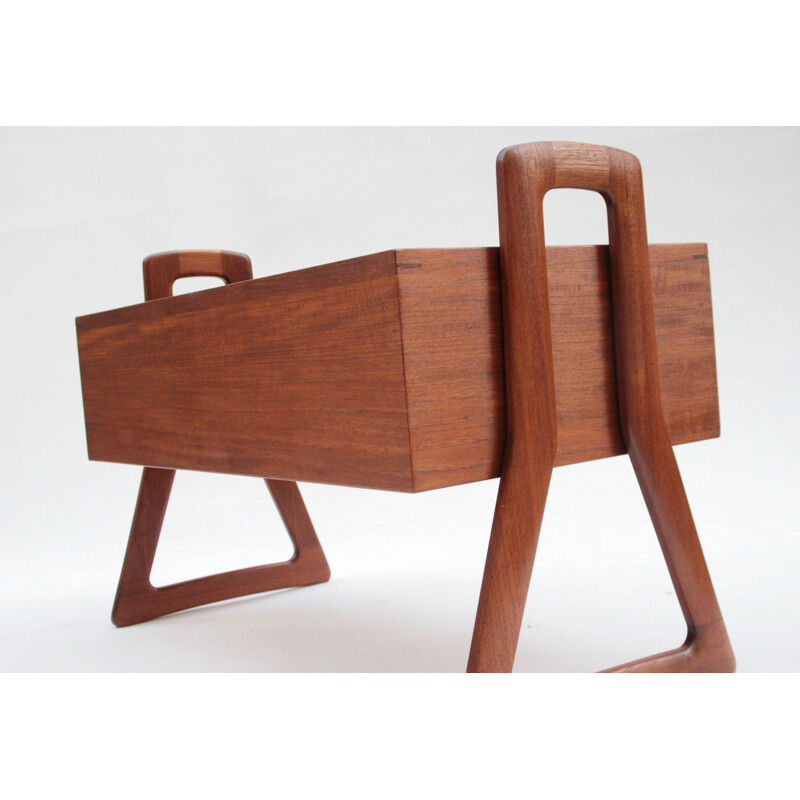 Vintage teak planter or planter, Scandinavian 1960