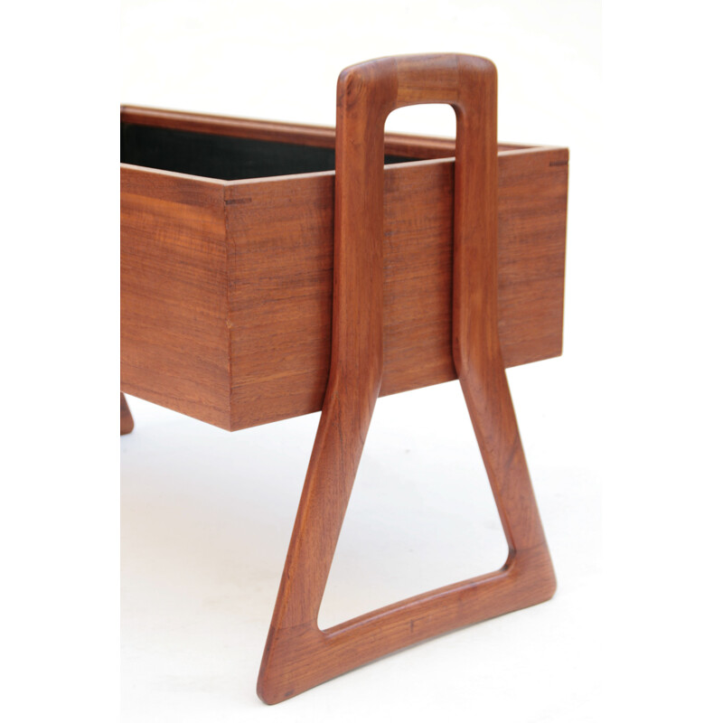 Vintage teak planter or planter, Scandinavian 1960