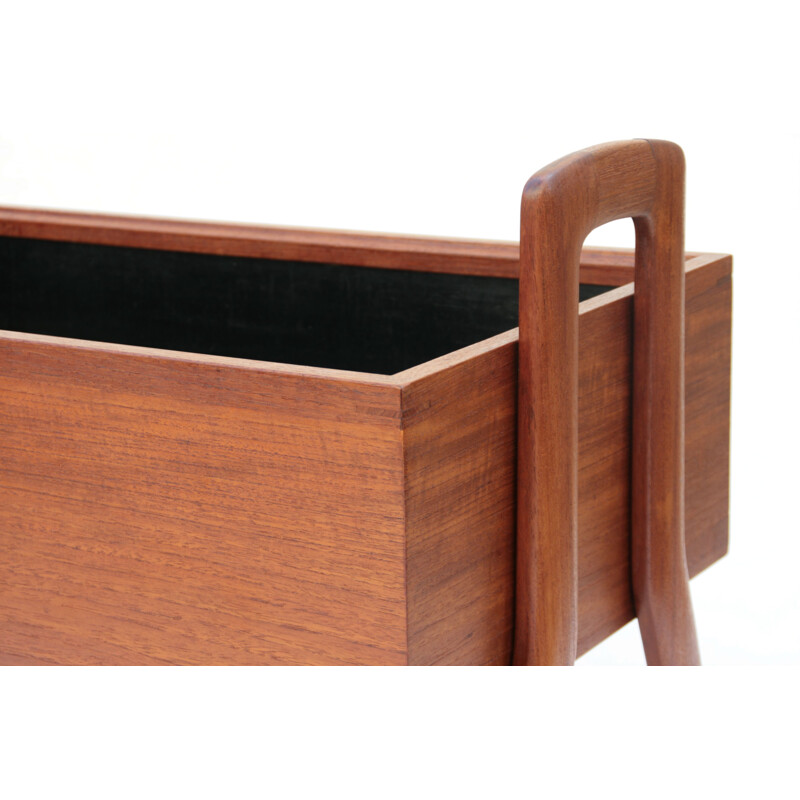 Vintage teak planter or planter, Scandinavian 1960