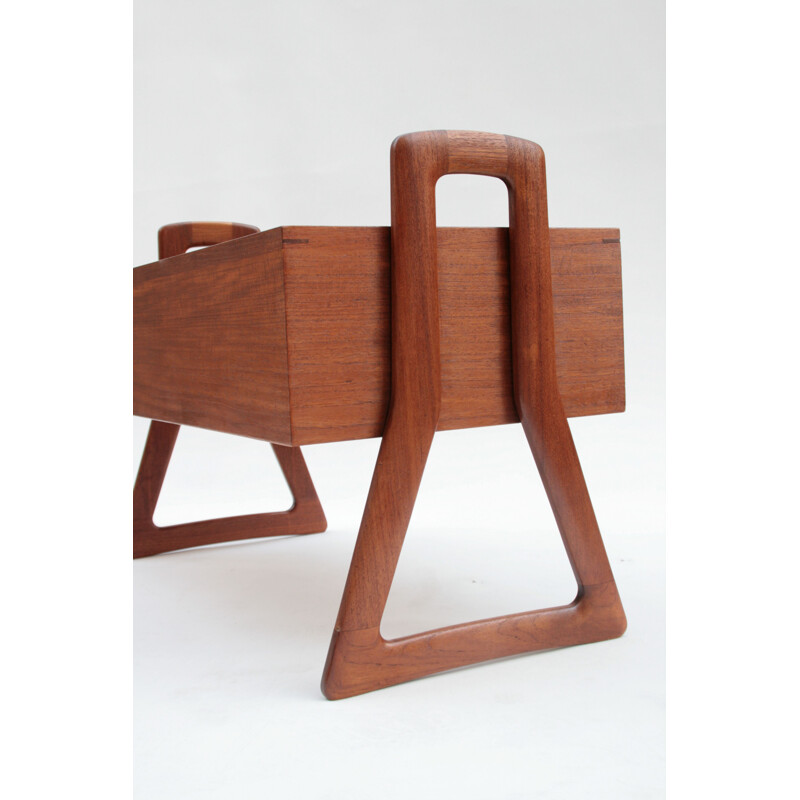 Vintage teak planter or planter, Scandinavian 1960