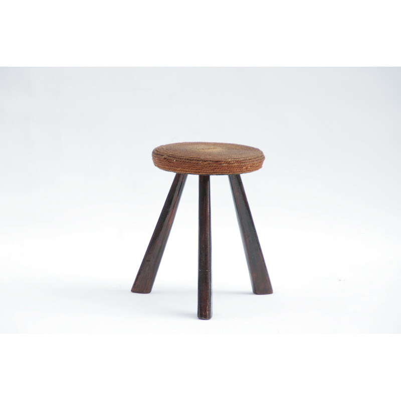 Vintage tripod stool 1960