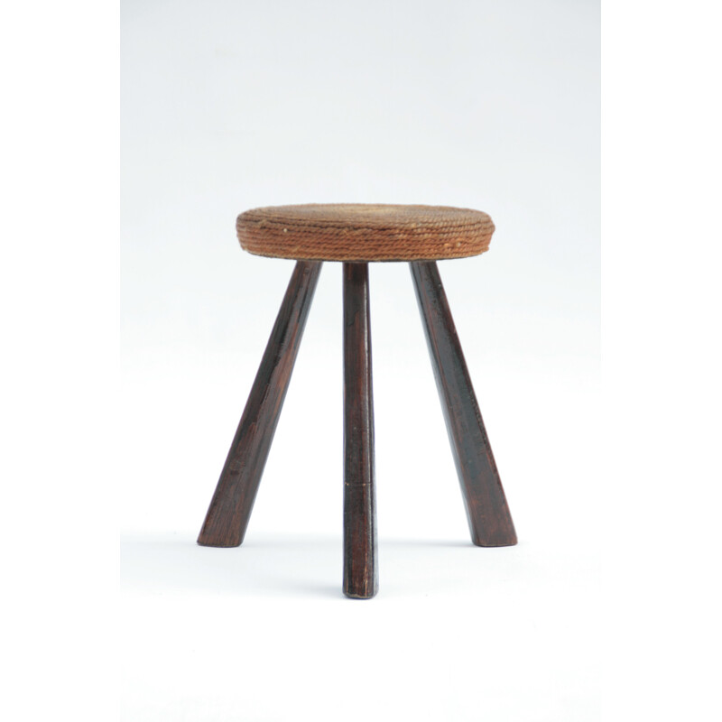 Vintage tripod stool 1960