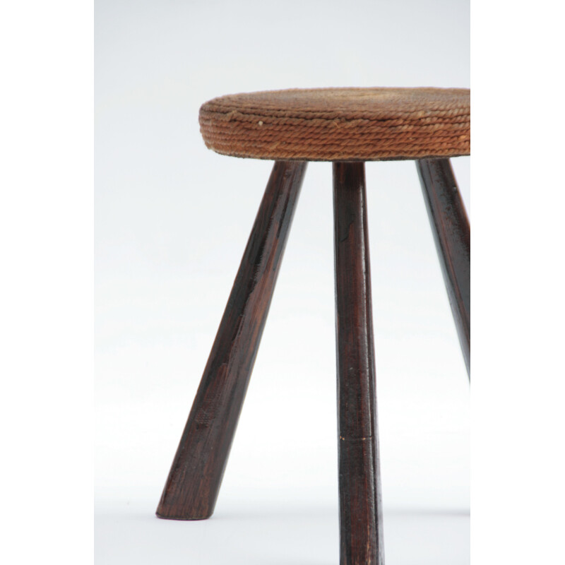 Vintage tripod stool 1960