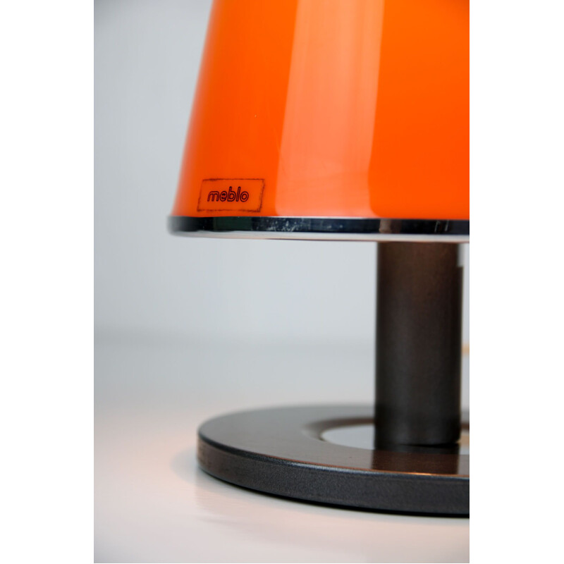 Vintage table lamp by Franco Bresciani for Meblo, Guzzini Kuala 1970