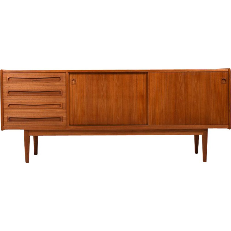 Vintage Teak Sideboard by Johannes Andersen Danish 1960s