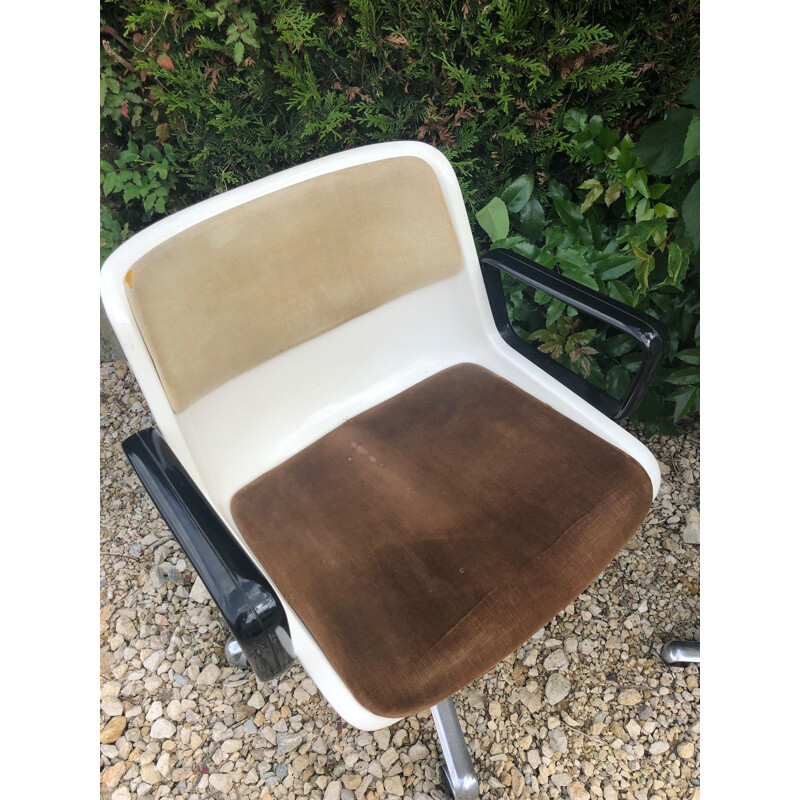 Paire de fauteuils vintage Modus Tecno 1968